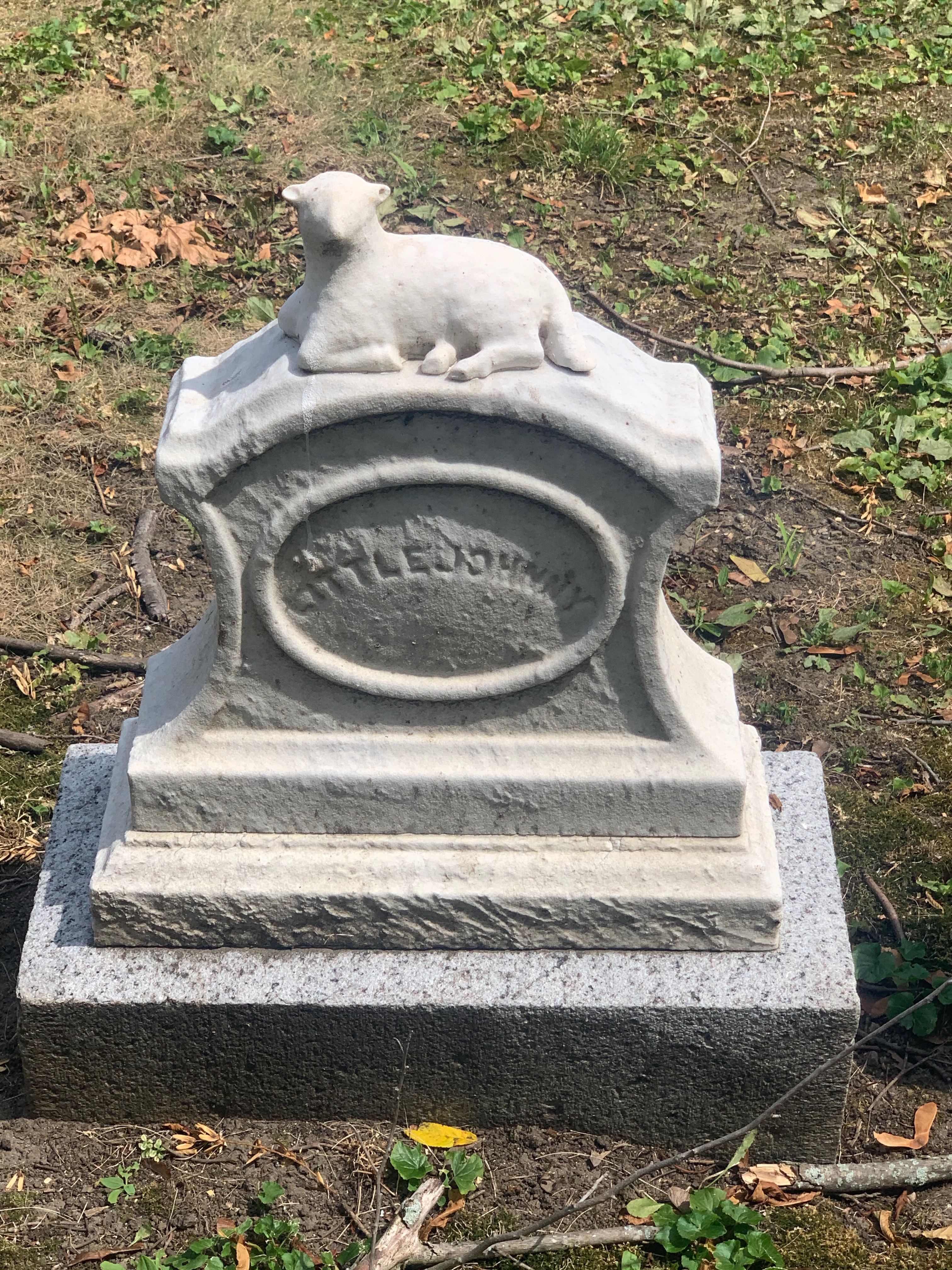 Baby grave